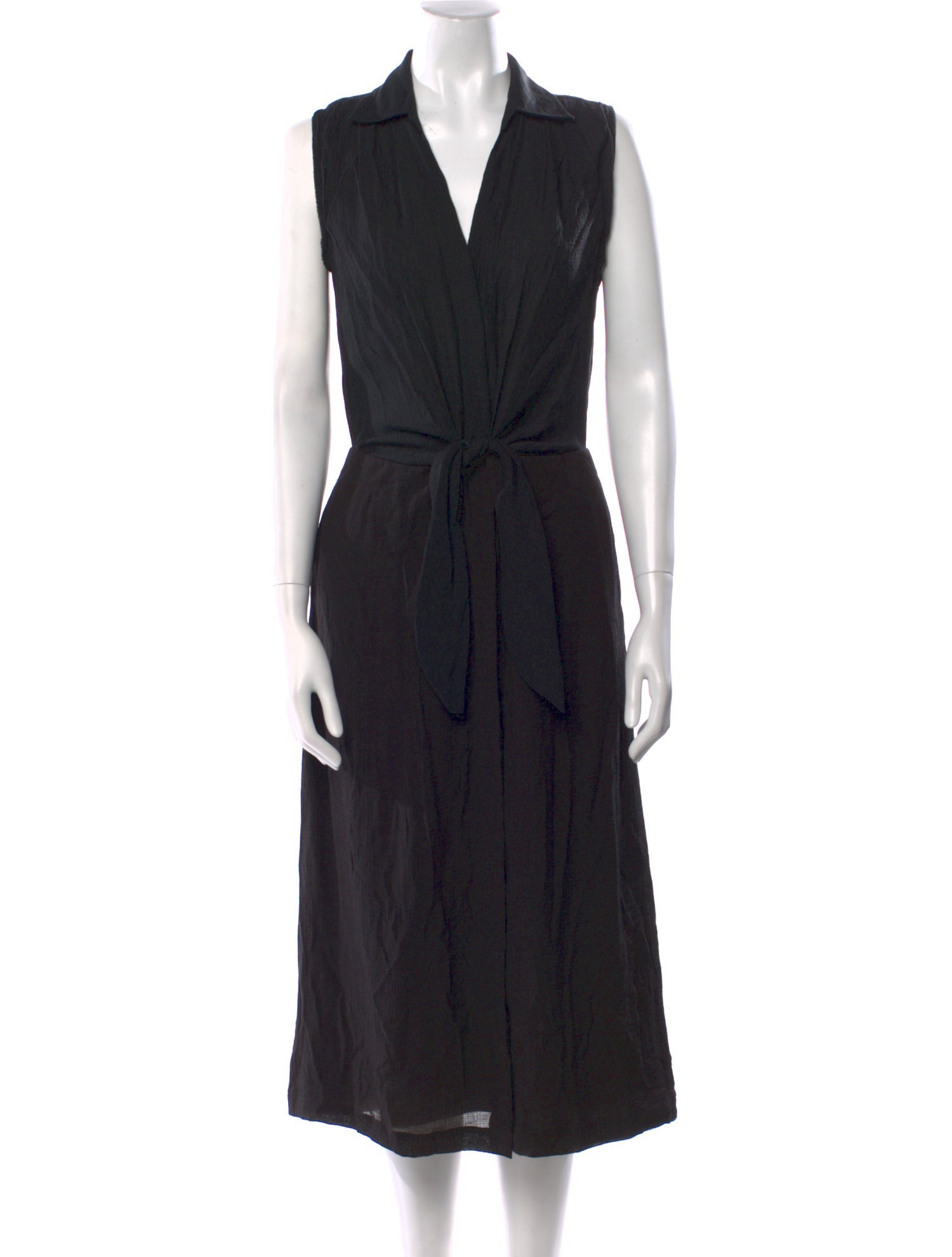 Brochu Walker V-Neck Midi Length Dress