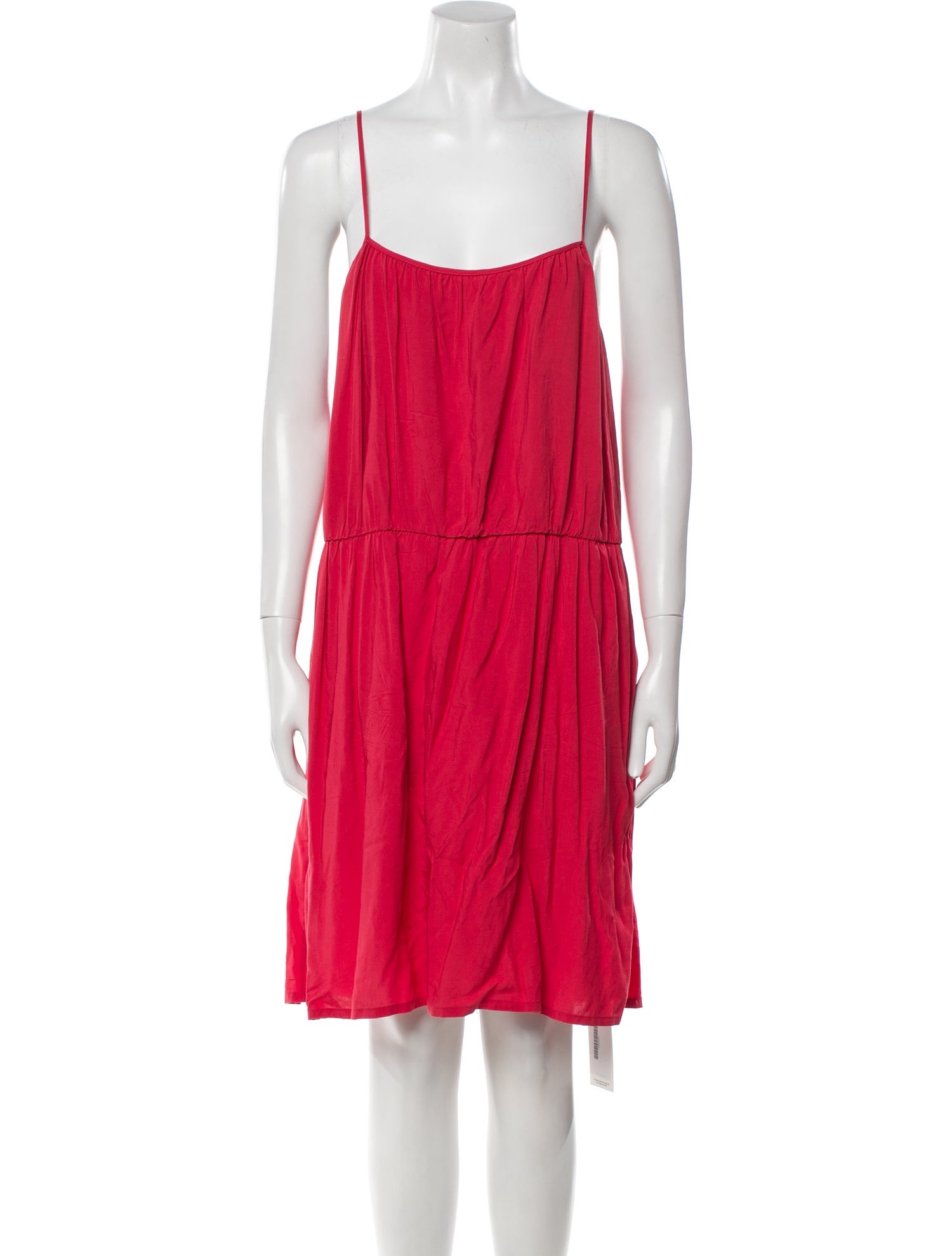 Brochu Walker Square Neckline Knee-Length Dress