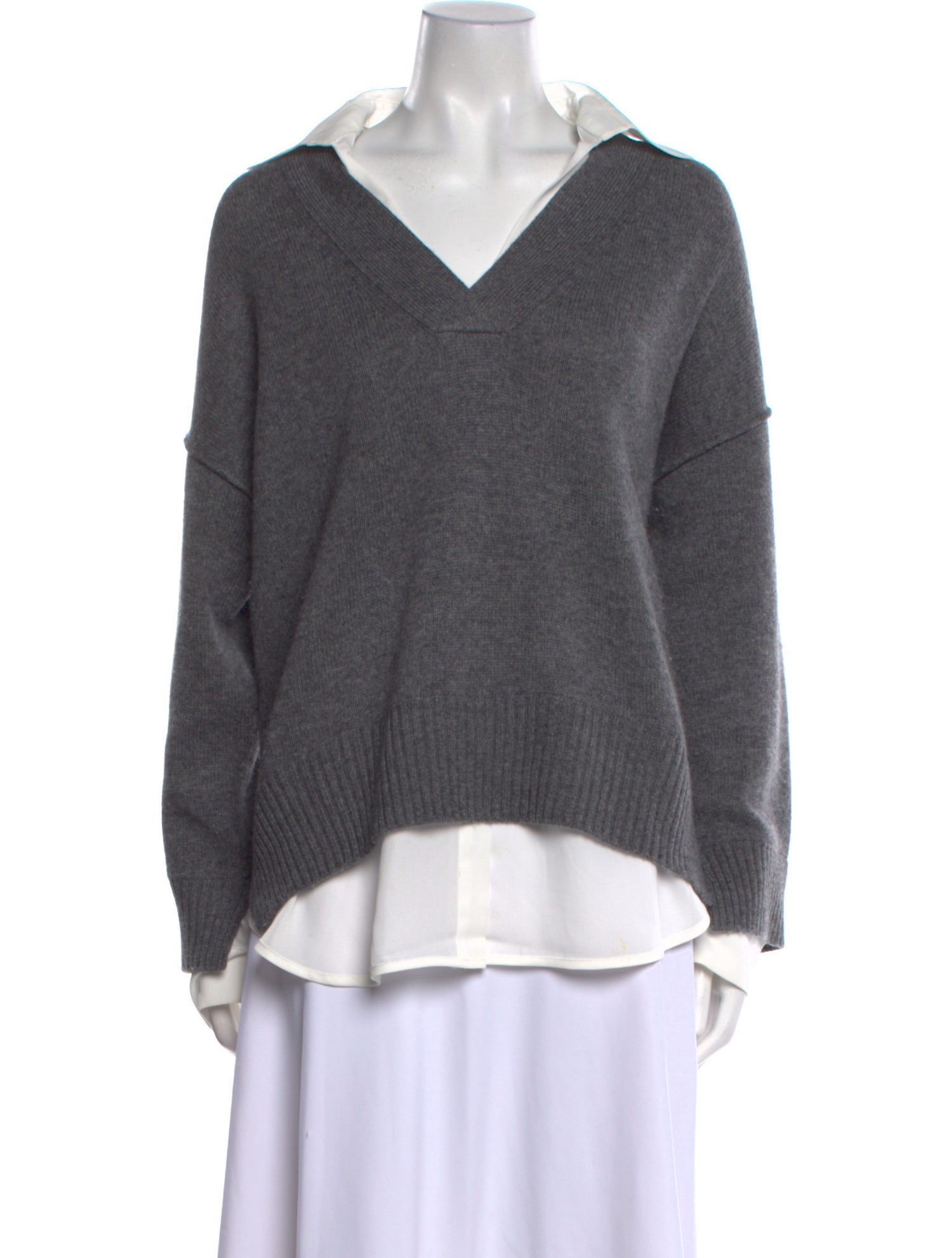 Brochu Walker Wool V-Neck Sweater