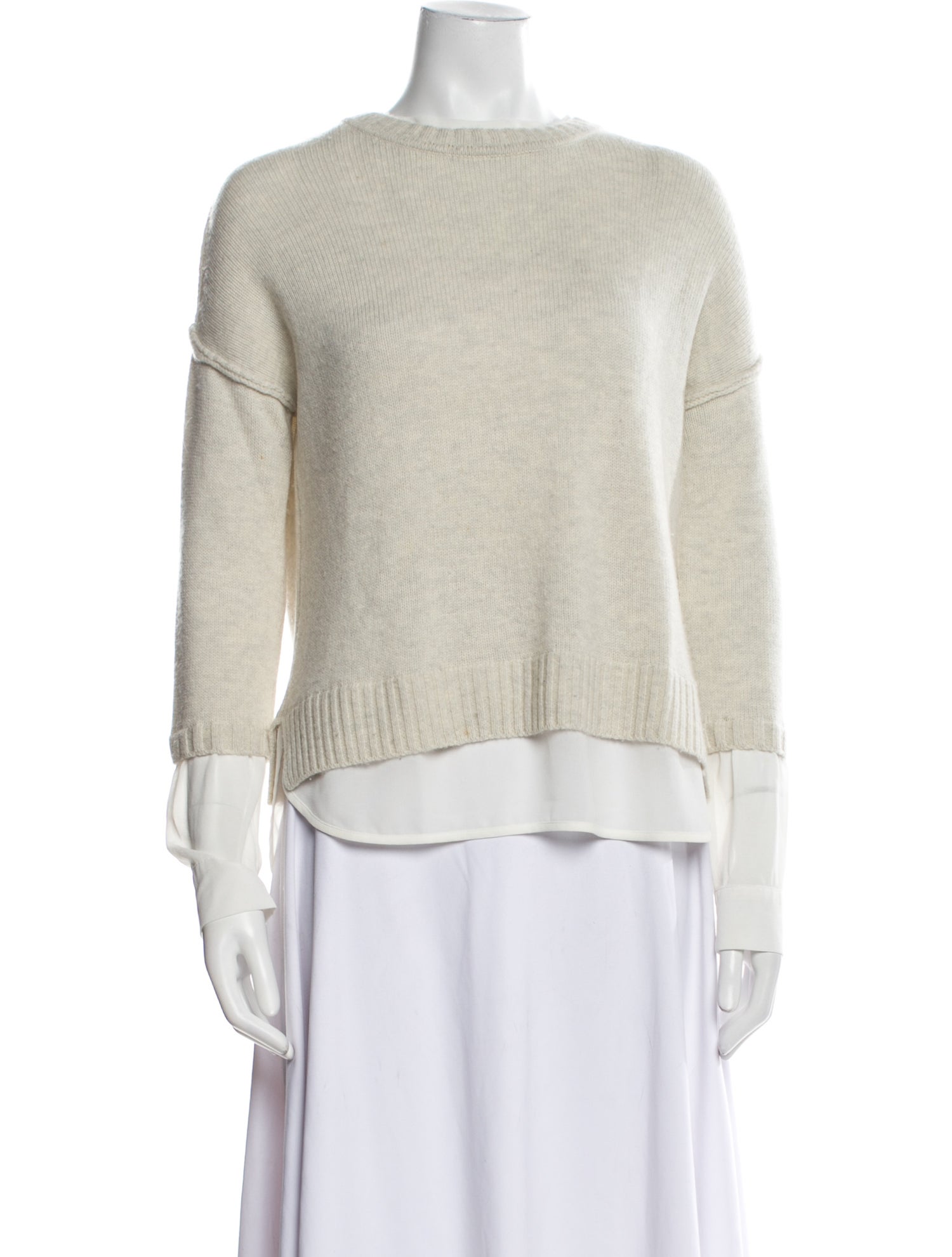 Brochu Walker Wool Scoop Neck Sweater