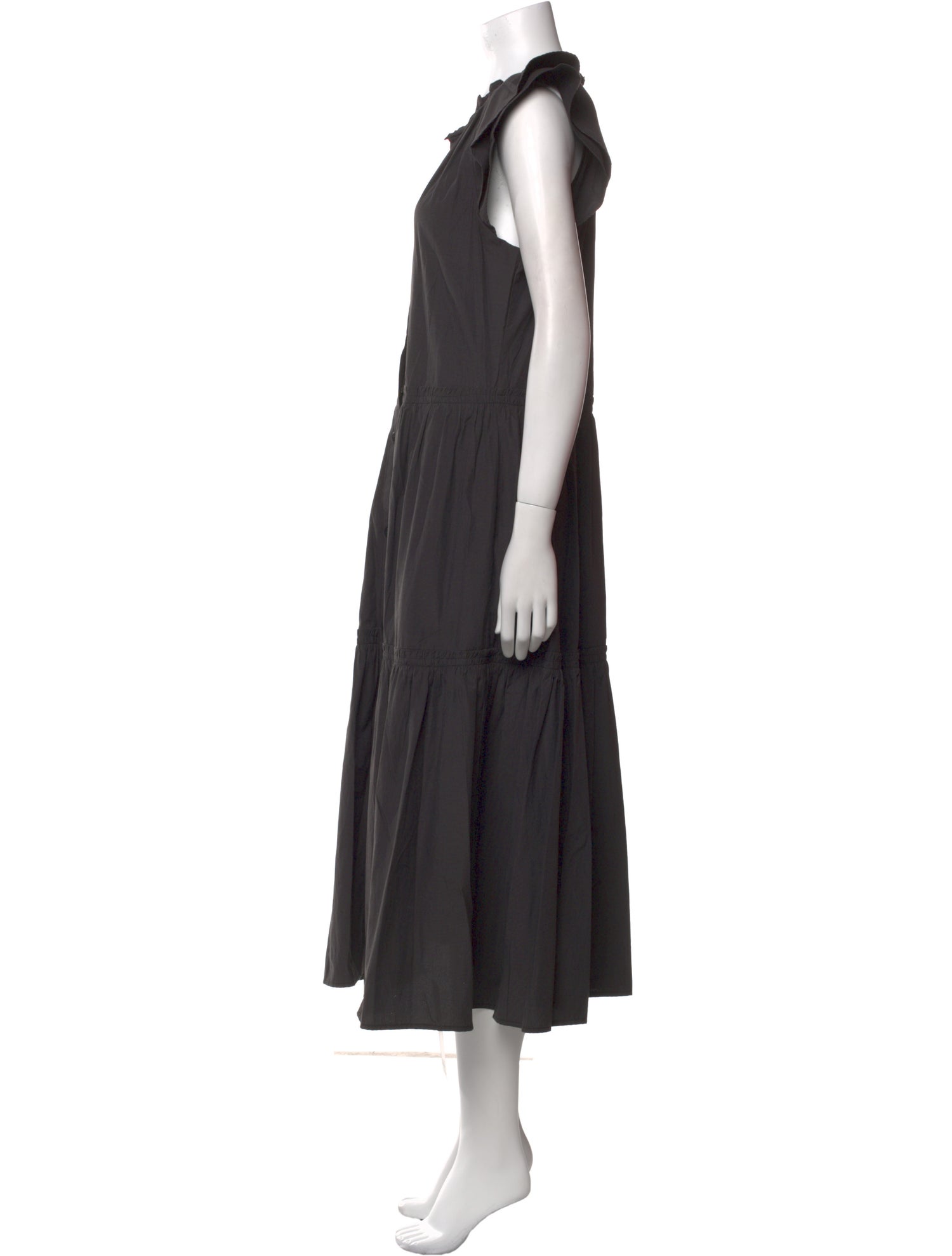 Brochu Walker V-Neck Long Dress