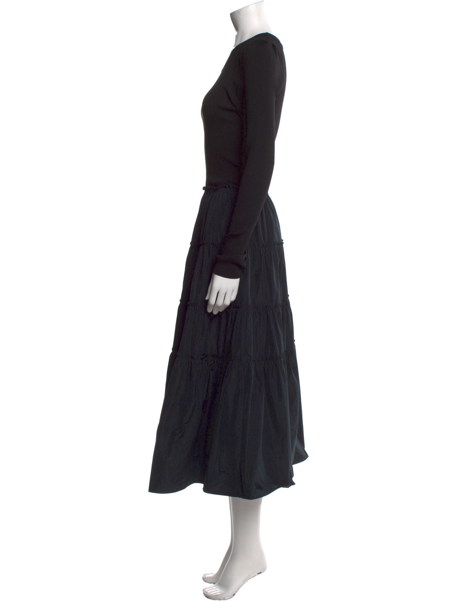 Brochu Walker Crew Neck Long Dress