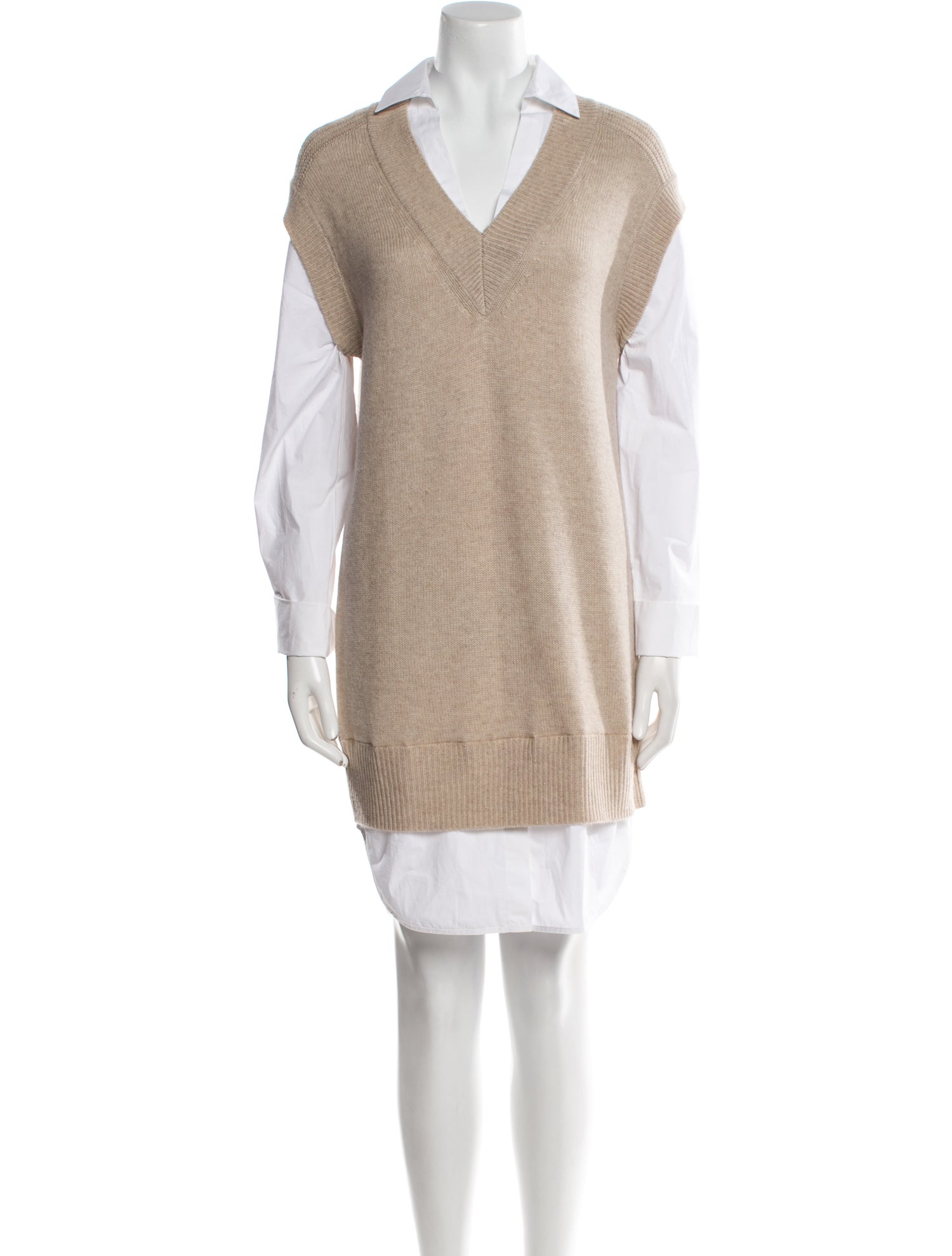 Brochu Walker Wool Mini Dress