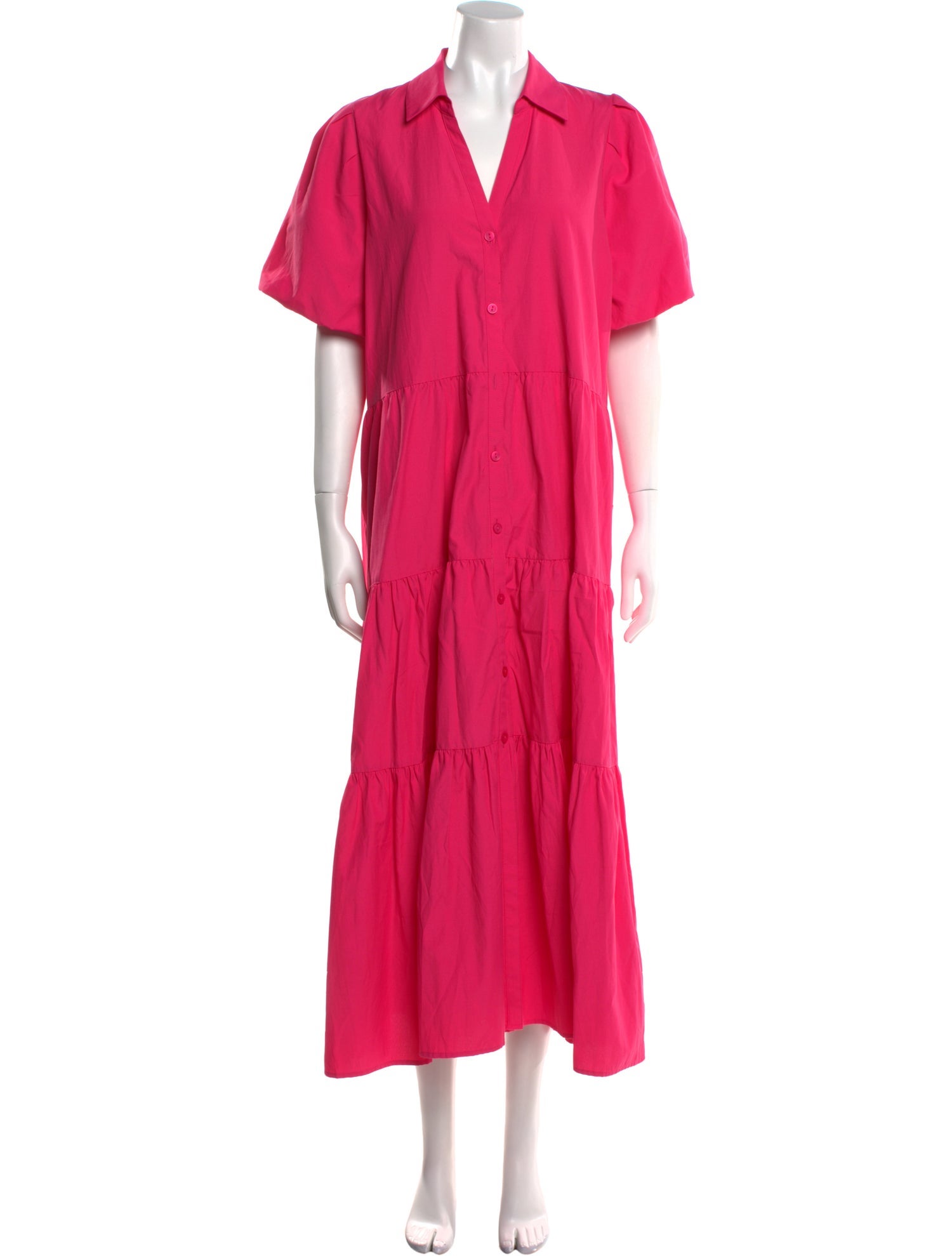 Brochu Walker V-Neck Long Dress