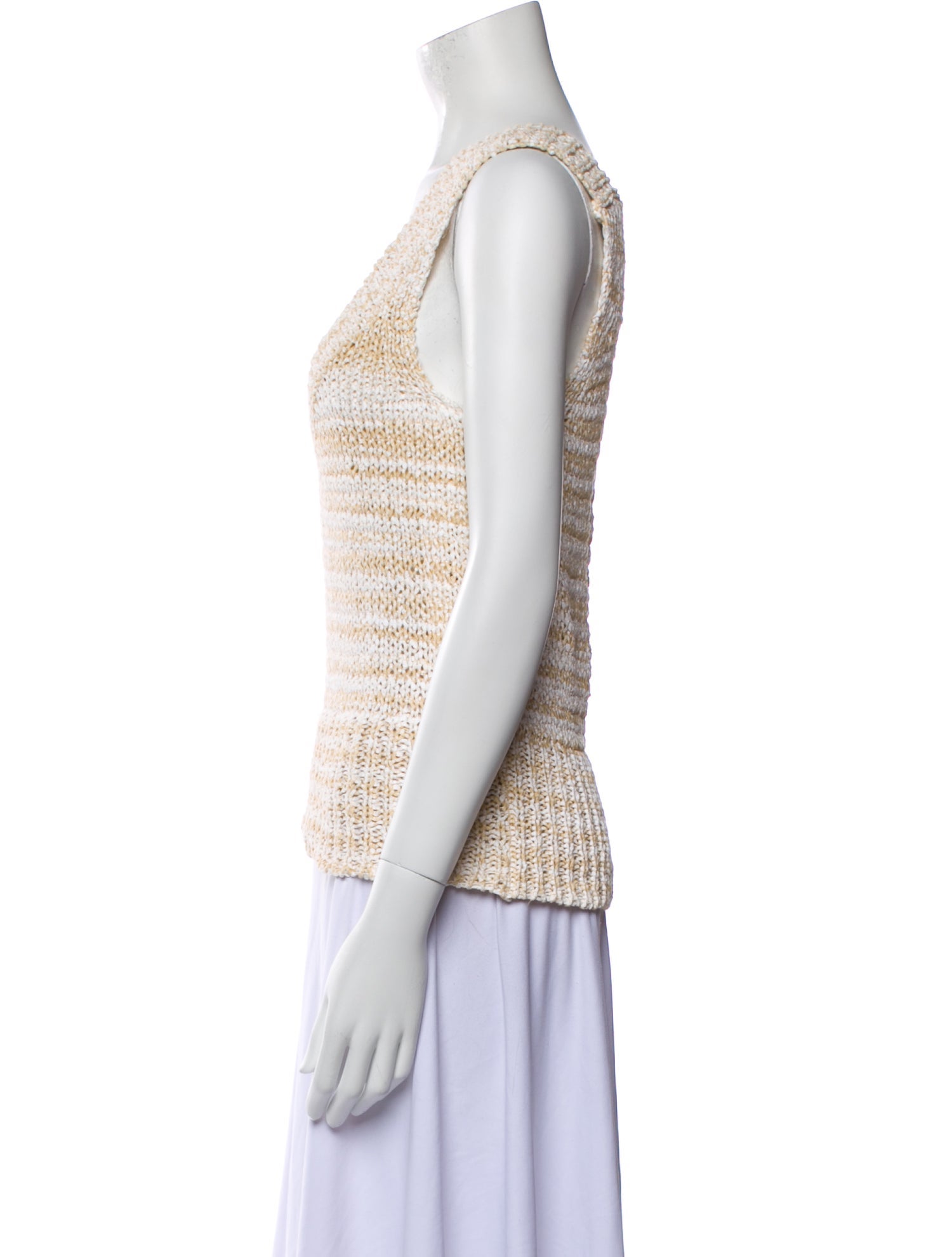 Brochu Walker Striped Scoop Neck Sweater