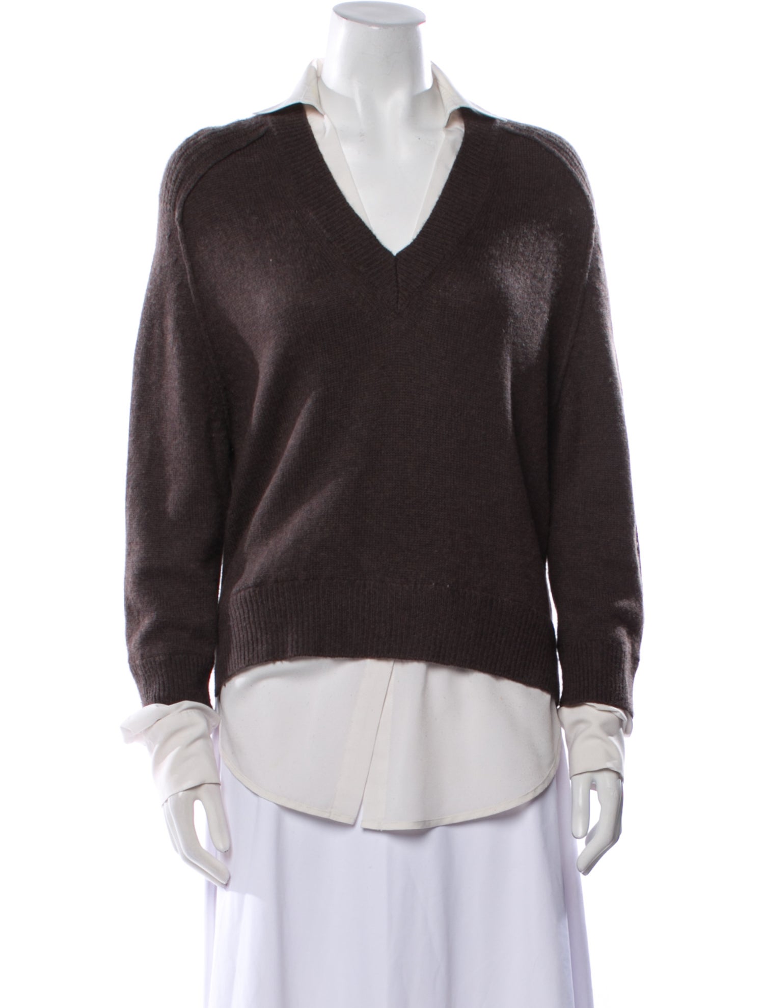 Brochu Walker Wool V-Neck Sweater