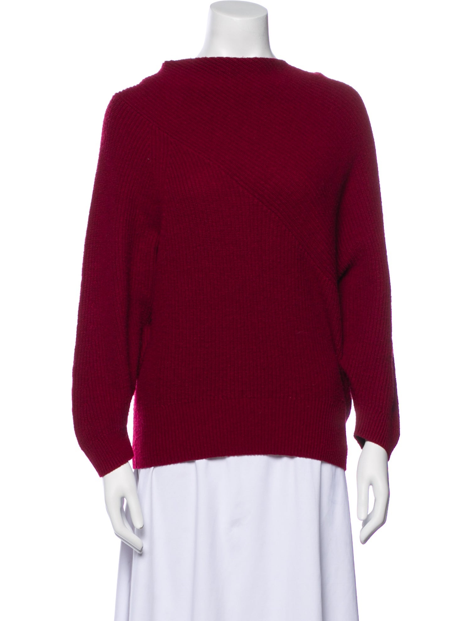 Brochu Walker Wool Bateau Neckline Sweater