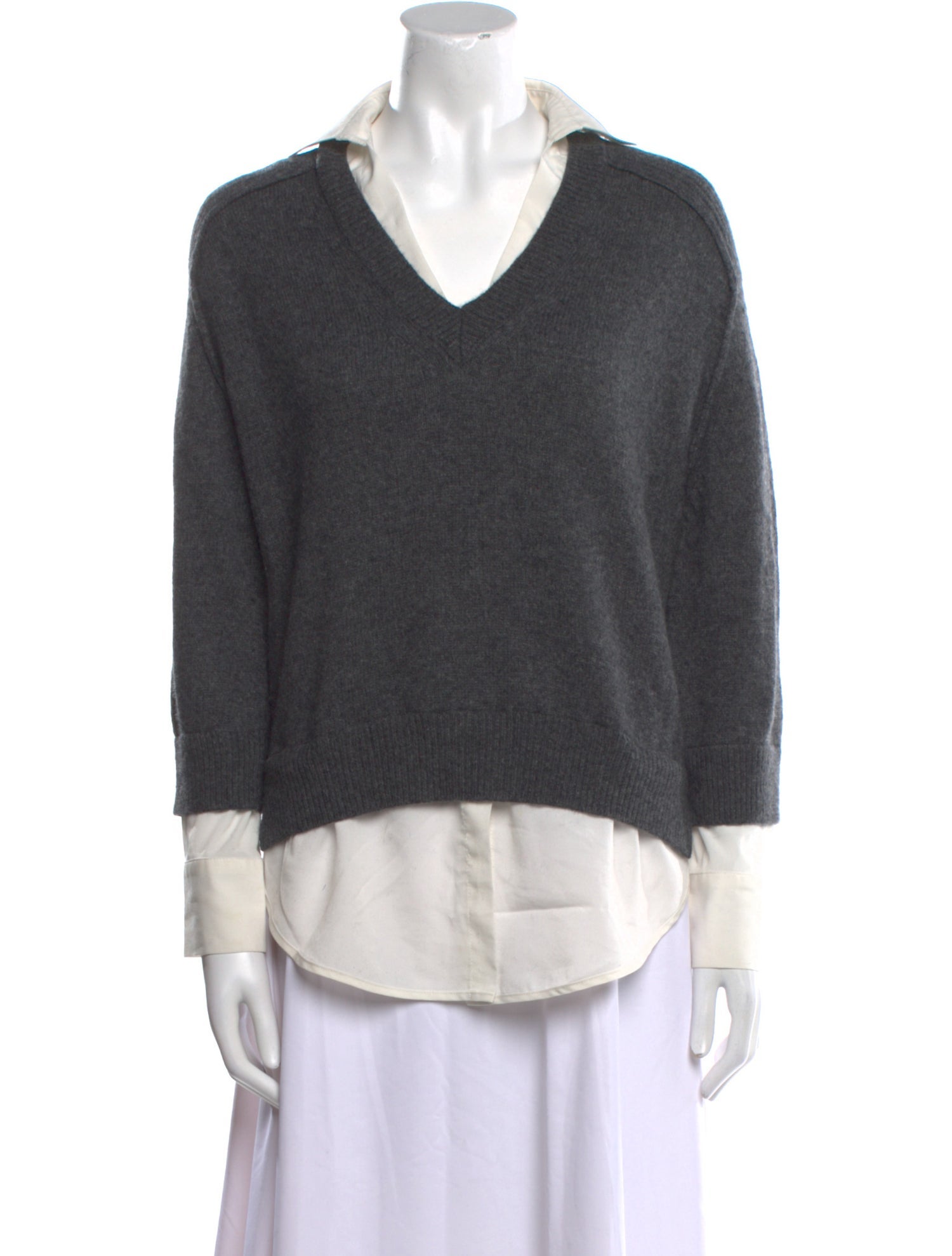 Brochu Walker Wool V-Neck Sweater