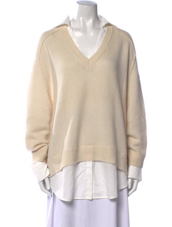 Brochu Walker Wool V-Neck Sweater