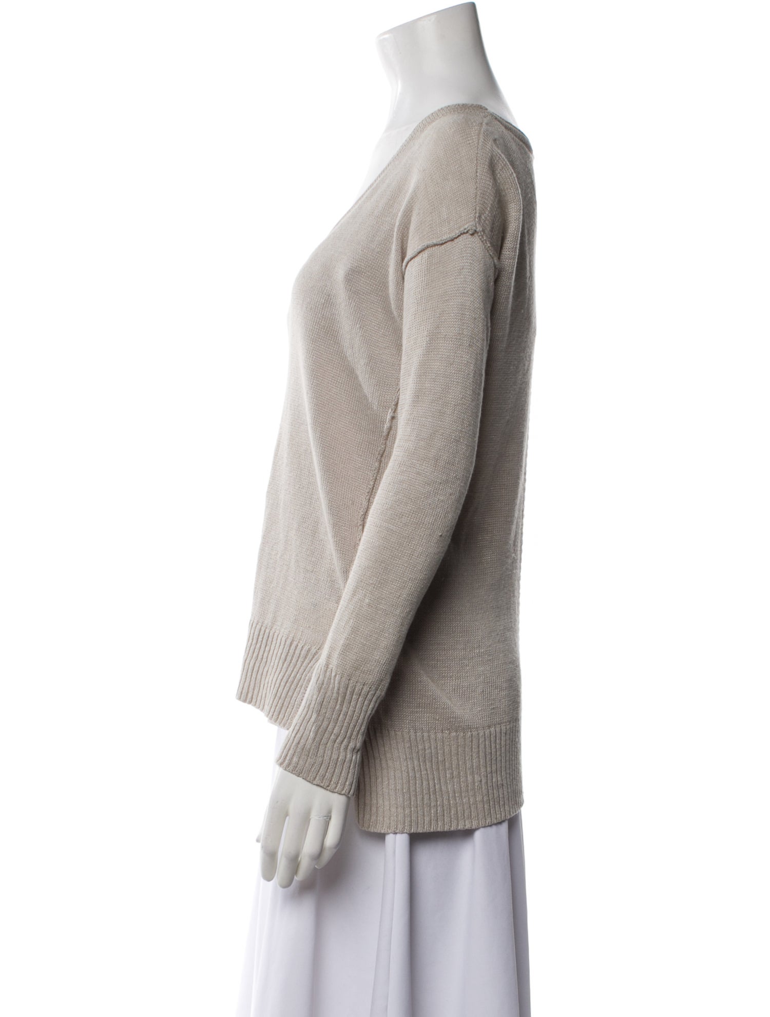 Brochu Walker Linen V-Neck Sweater