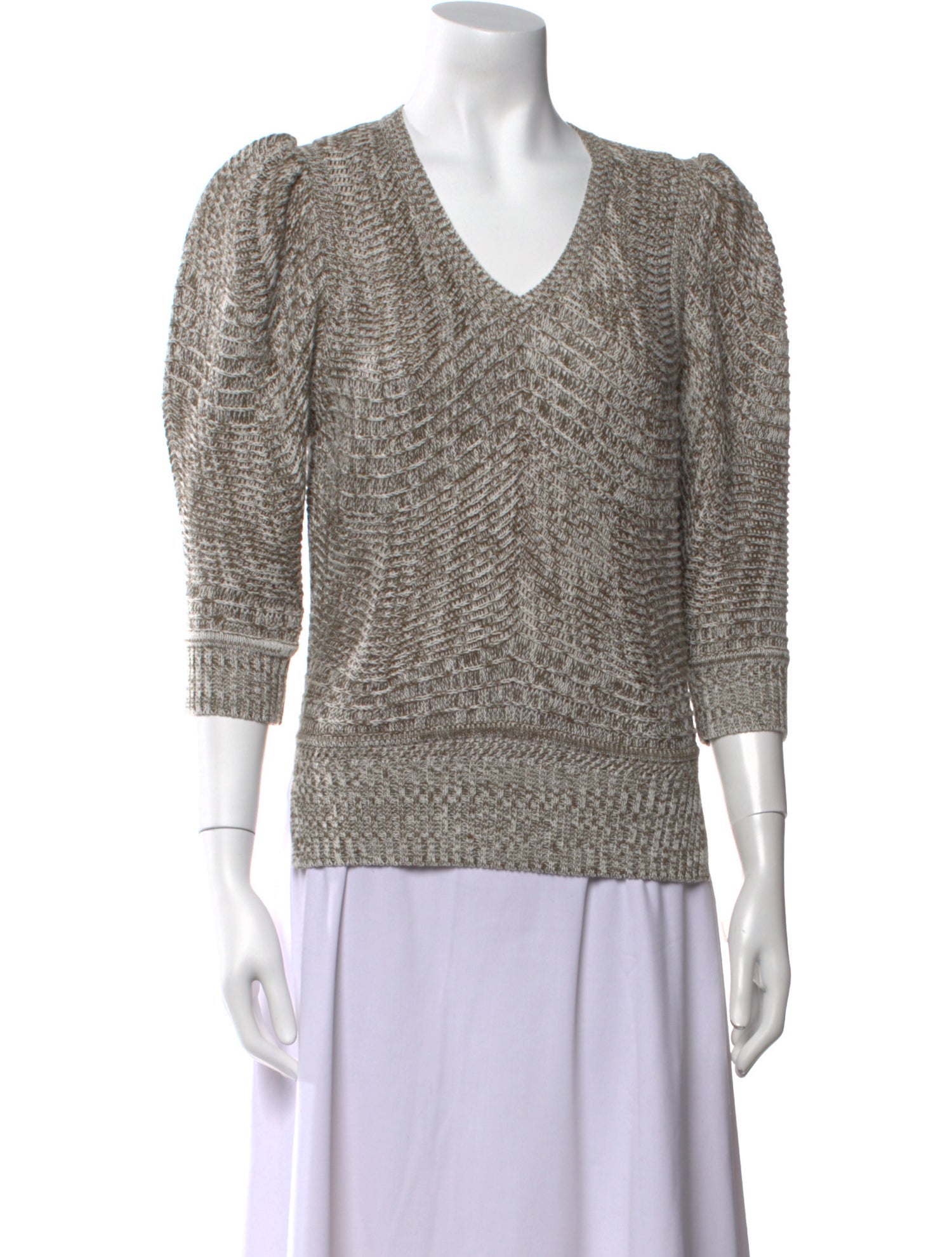 Brochu Walker Linen V-Neck Sweater