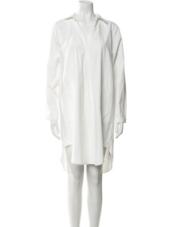 Brochu Walker V-Neck Knee-Length Dress