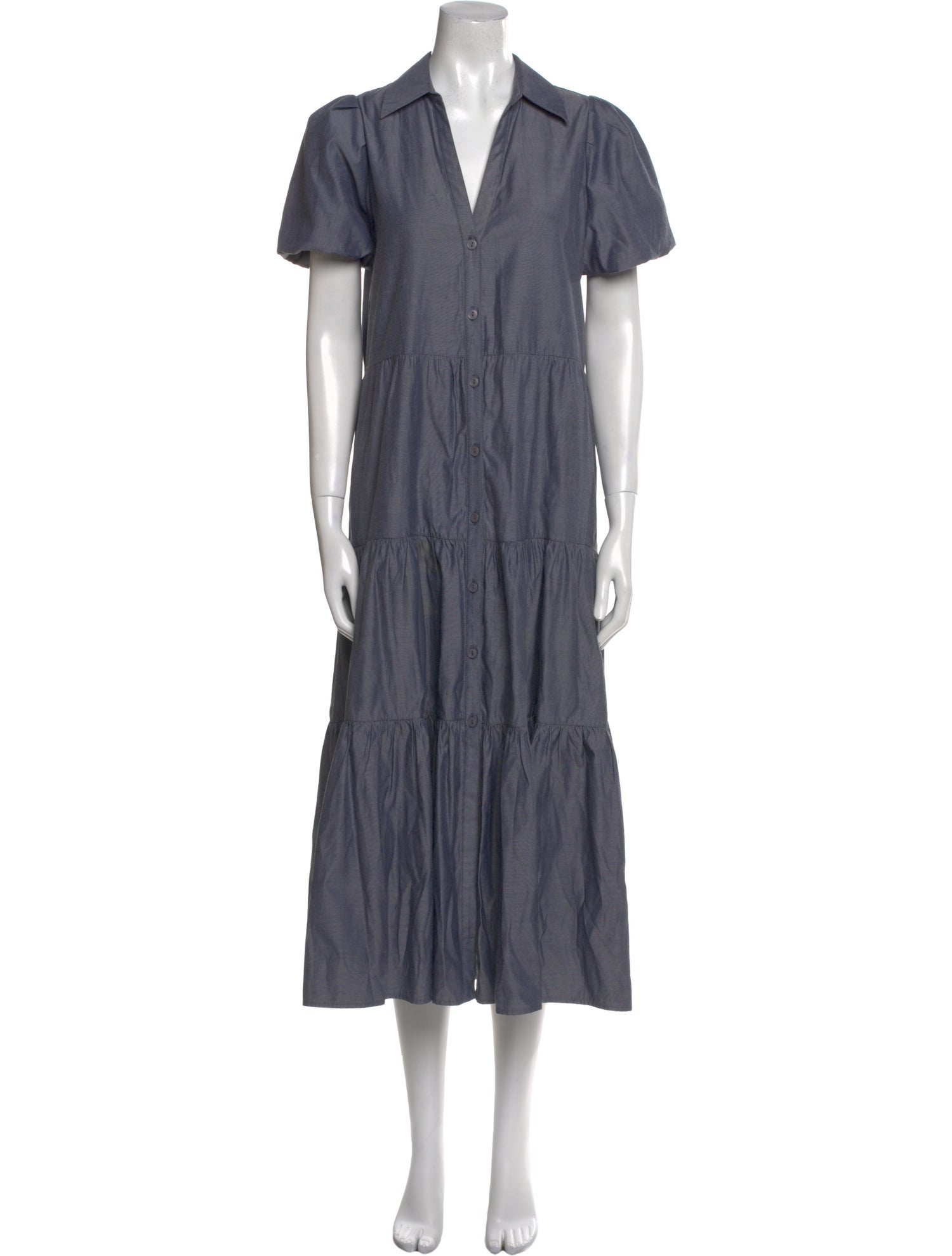 Brochu Walker V-Neck Long Dress