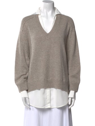 Brochu Walker Wool V-Neck Sweater
