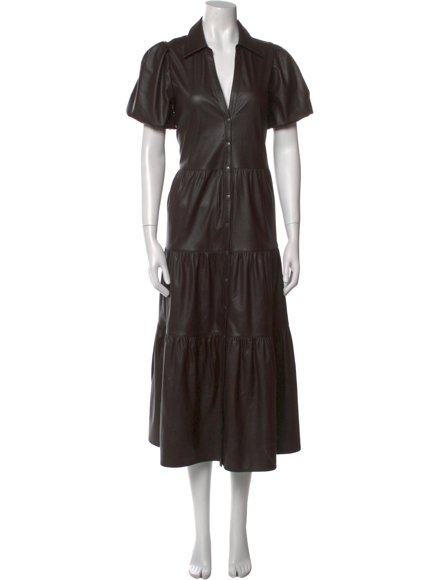 Brochu Walker V-Neck Long Dress