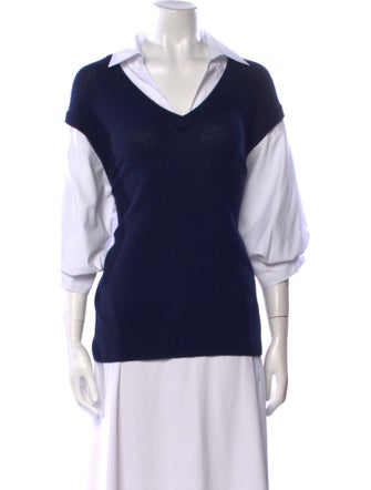 Brochu Walker Wool V-Neck Sweater