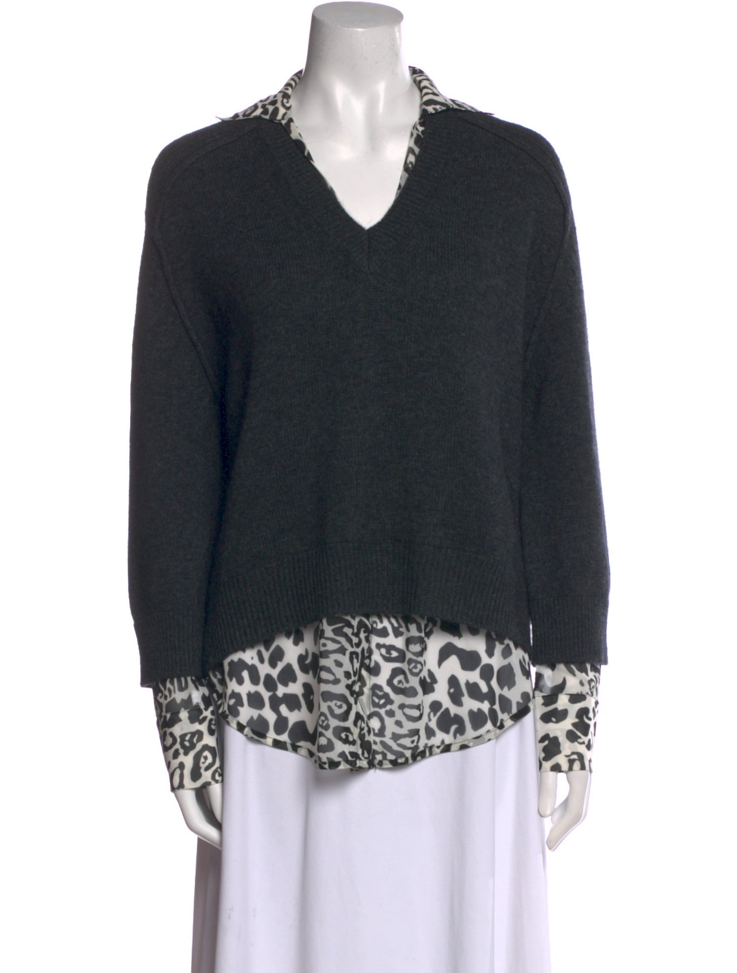 Brochu Walker Wool Printed Sweater