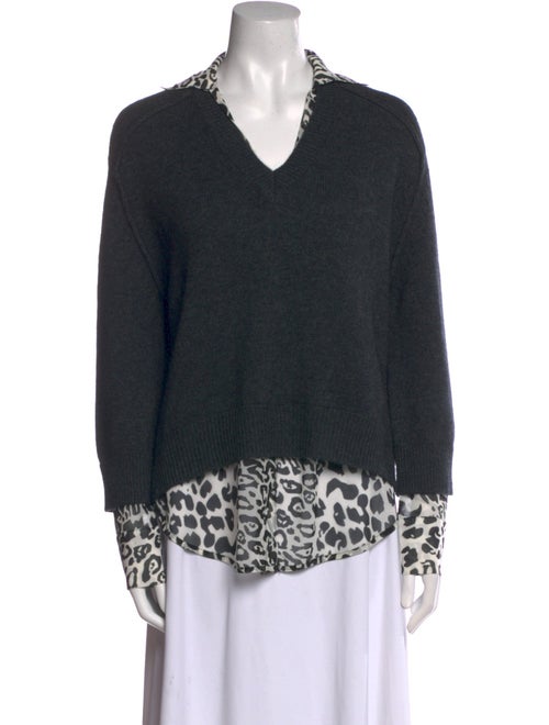 Brochu Walker Wool Printed Sweater