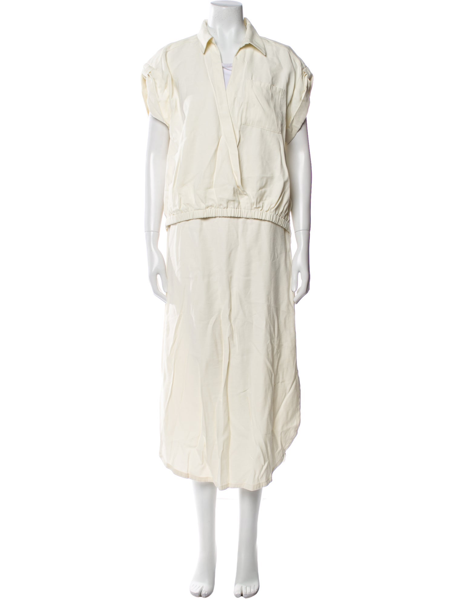 Brochu Walker Ruffle Embellishment Skirt Set