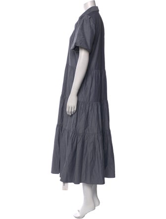 Brochu Walker V-Neck Long Dress