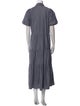 Brochu Walker V-Neck Long Dress
