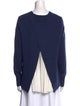 Brochu Walker Wool Bateau Neckline Sweater