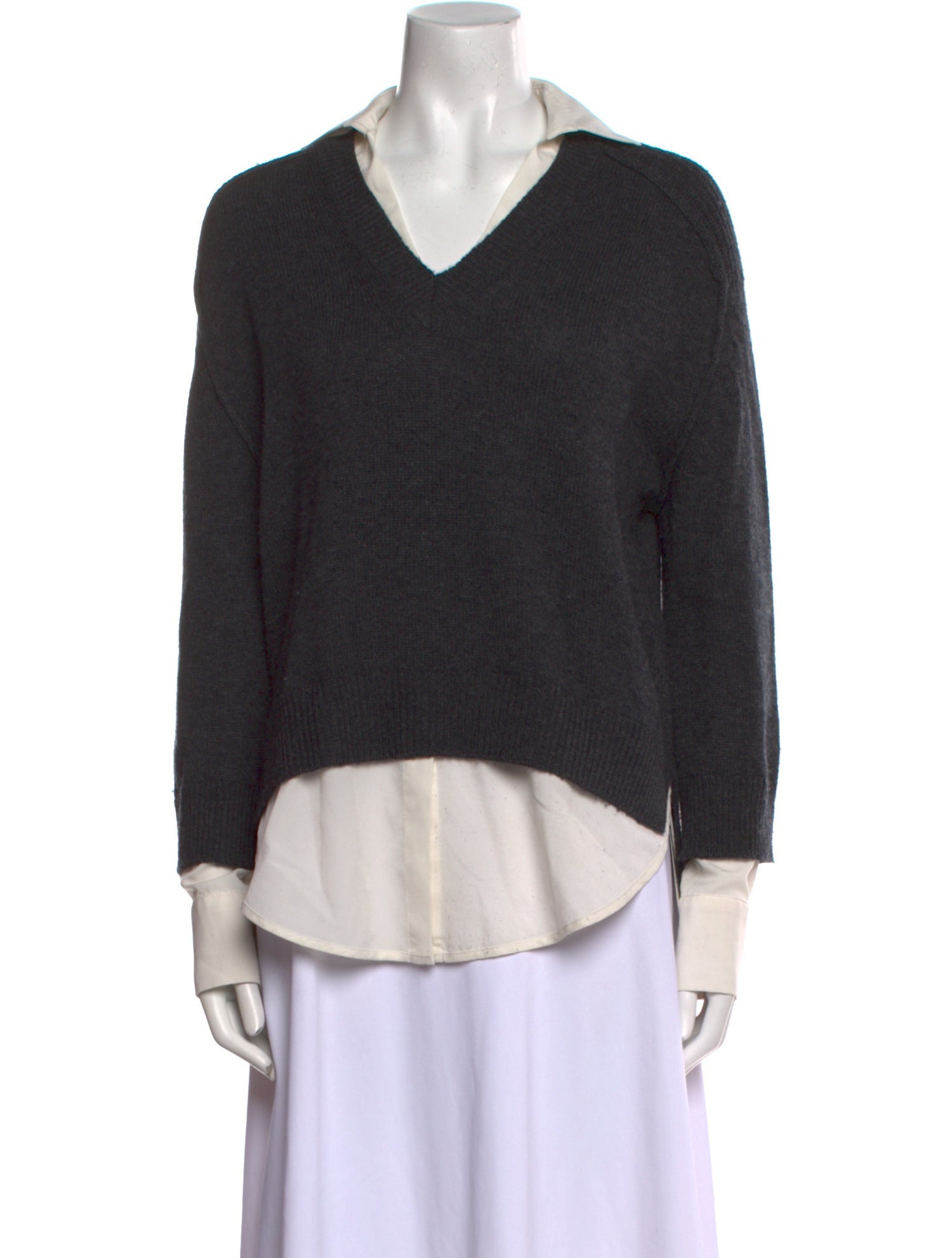 Brochu Walker Wool V-Neck Sweater