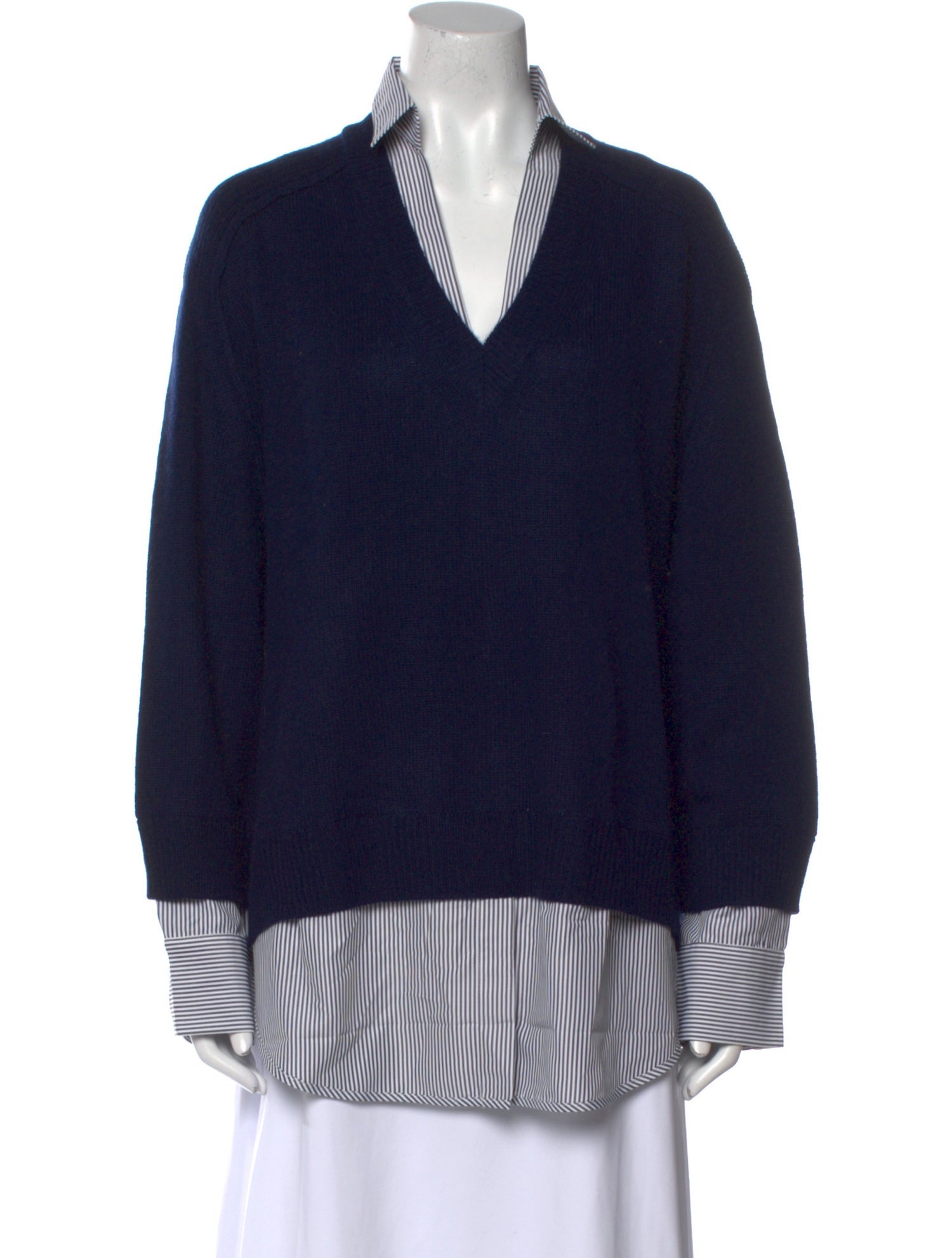 Brochu Walker Wool Striped Sweater w/ Tags