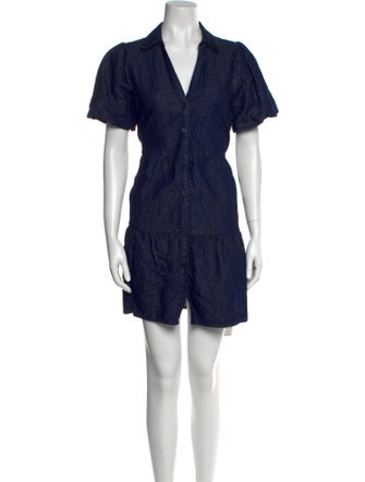 Brochu Walker V-Neck Mini Dress