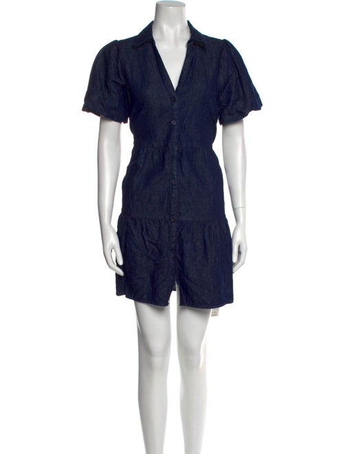 Brochu Walker V-Neck Mini Dress