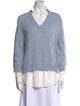 Brochu Walker Wool V-Neck Sweater