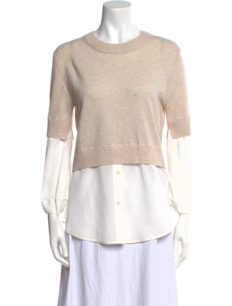 Brochu Walker Wool Scoop Neck Sweater