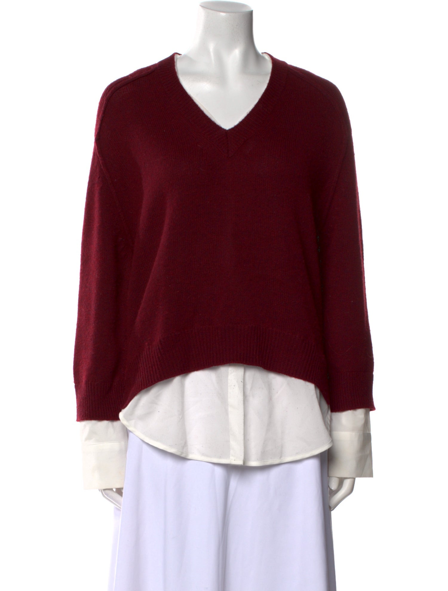 Brochu Walker Wool V-Neck Sweater
