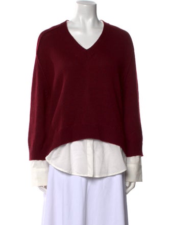 Brochu Walker Wool V-Neck Sweater
