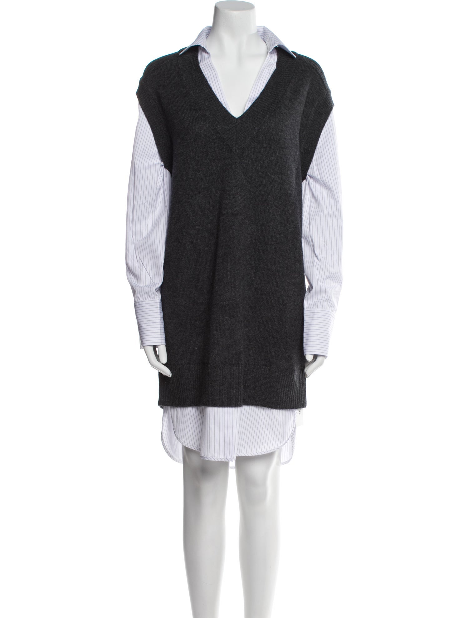 Brochu Walker Wool Knee-Length Dress