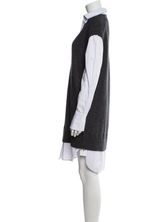 Brochu Walker Wool Knee-Length Dress