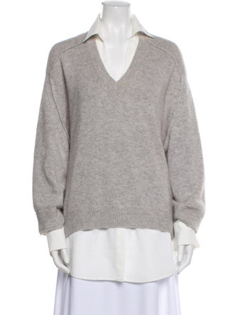 Brochu Walker Wool V-Neck Sweater