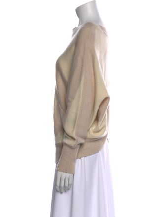 Brochu Walker Wool Colorblock Pattern Sweater