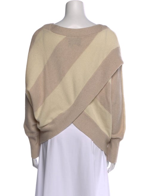 Brochu Walker Wool Colorblock Pattern Sweater