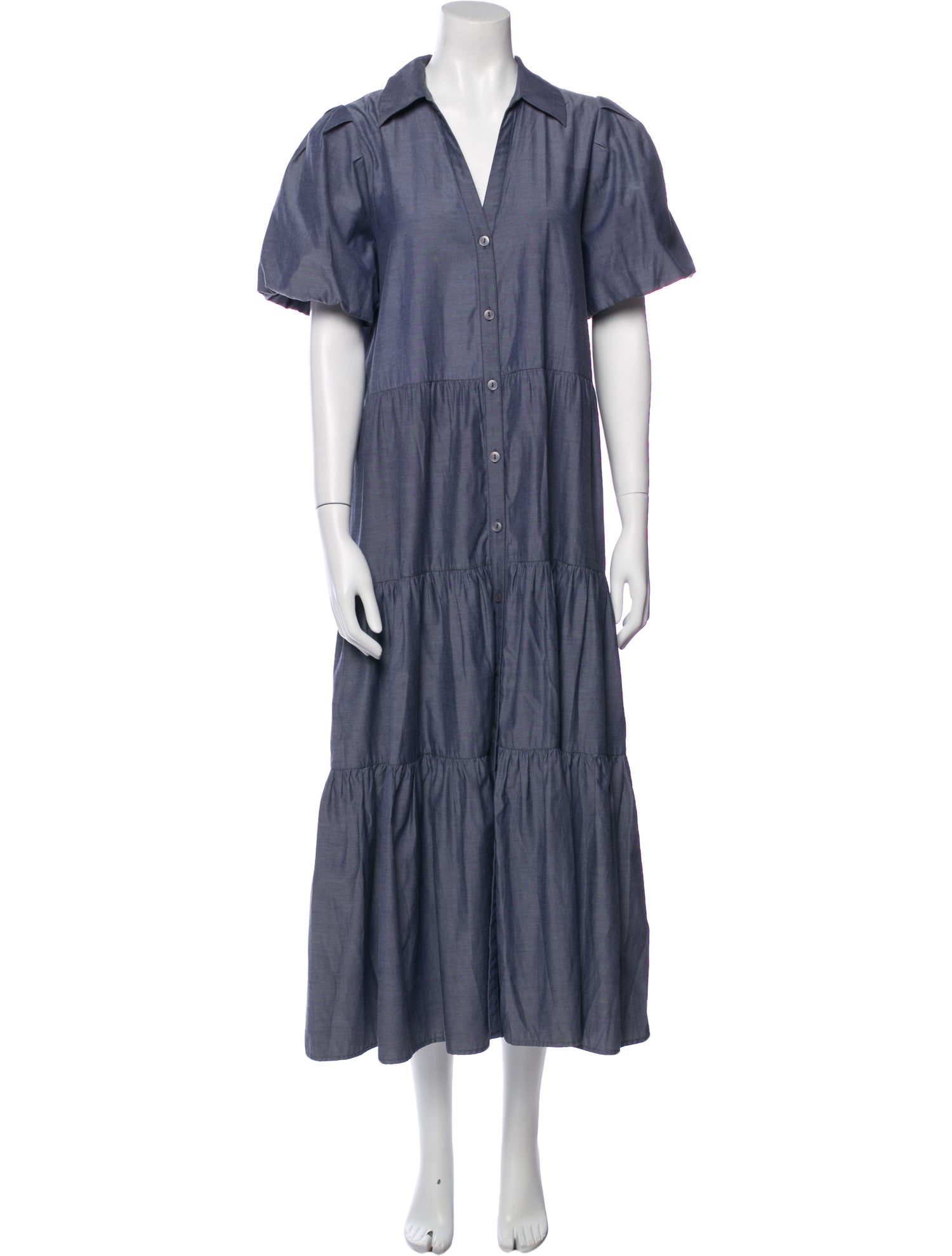 Brochu Walker V-Neck Long Dress