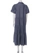 Brochu Walker V-Neck Long Dress