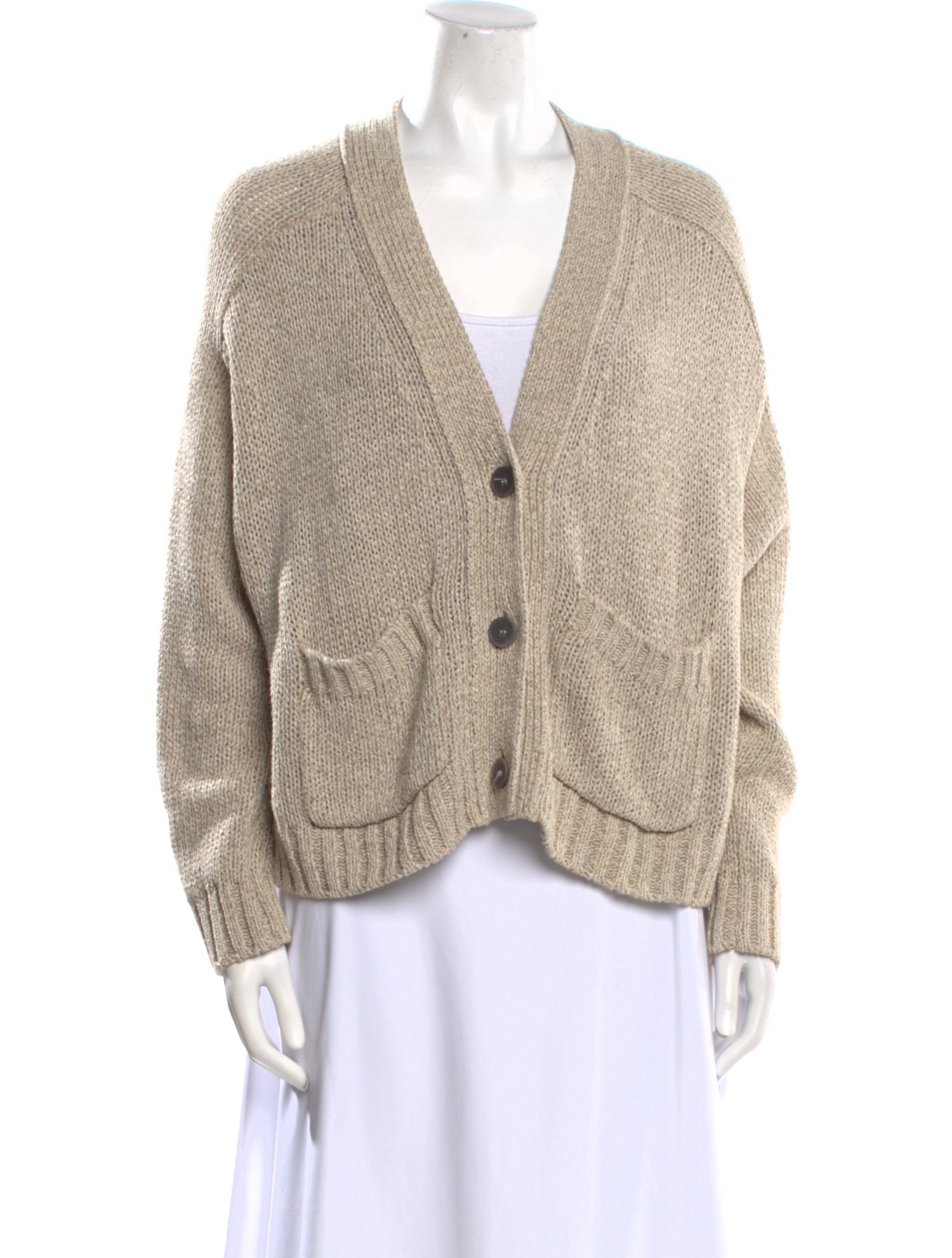 Brochu Walker Linen V-Neck Sweater