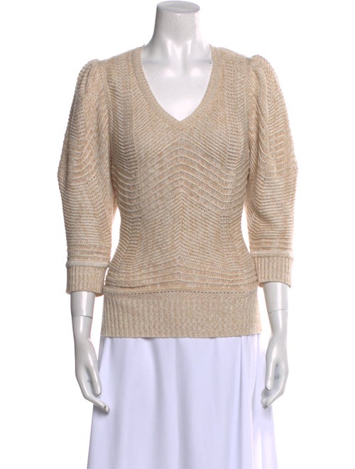Brochu Walker Linen V-Neck Sweater