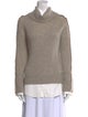 Brochu Walker Wool Colorblock Pattern Sweater