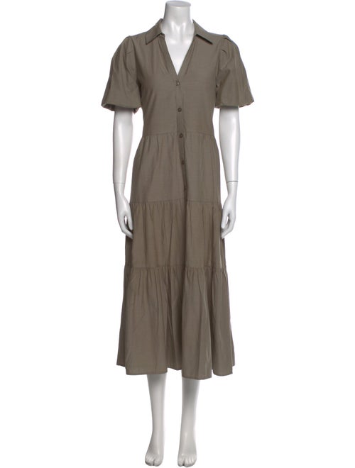 Brochu Walker V-Neck Long Dress