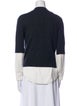 Brochu Walker Wool Colorblock Pattern Sweater