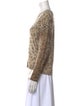 Brochu Walker Wool Animal Print Sweater