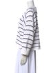 Brochu Walker Striped V-Neck Sweater