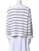Brochu Walker Striped V-Neck Sweater