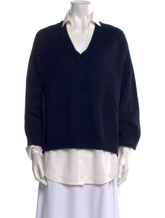 Brochu Walker Wool V-Neck Sweater